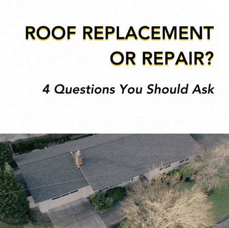 roof replacement or repair