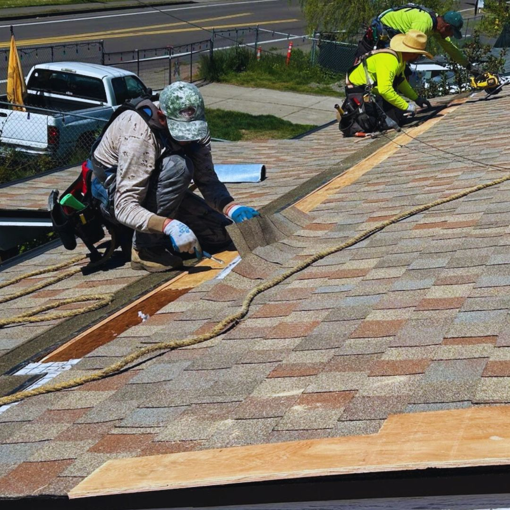 House reroofing contractor Salem OR