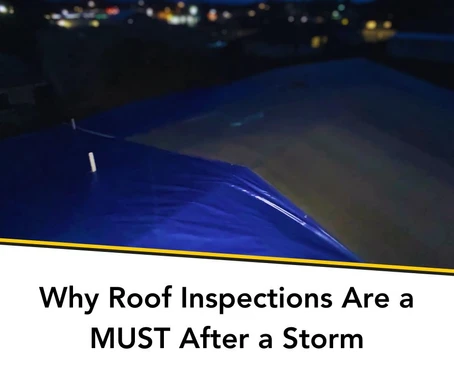 When to Get an Inspection for Storm Damage Roof Repair