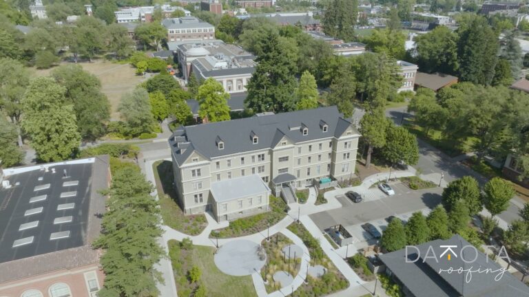 fairbanks hall reroof by dakota roofing
