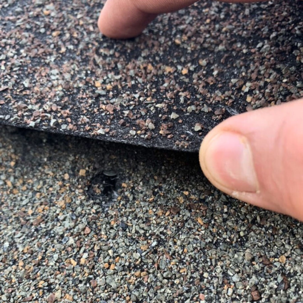 Roof needs repair due roof shingle granule loss Salem OR