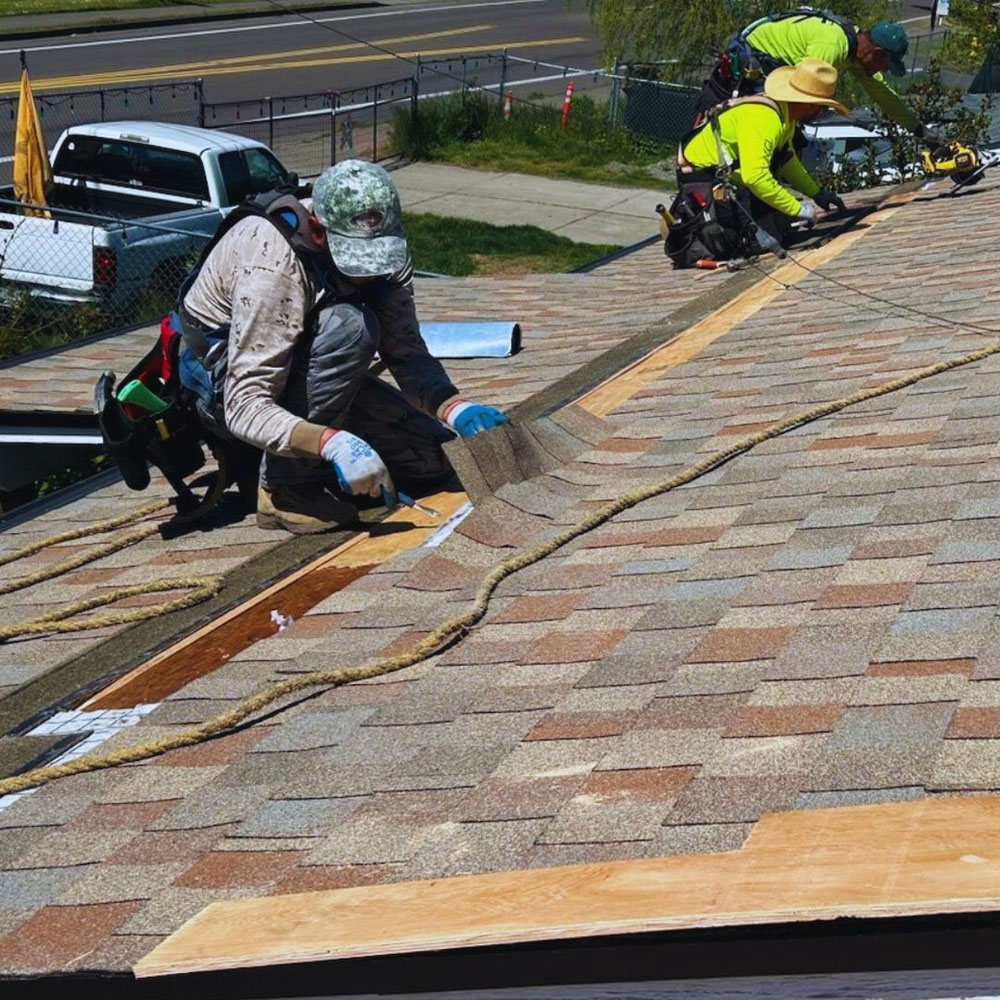 House reroofing contractor Salem OR