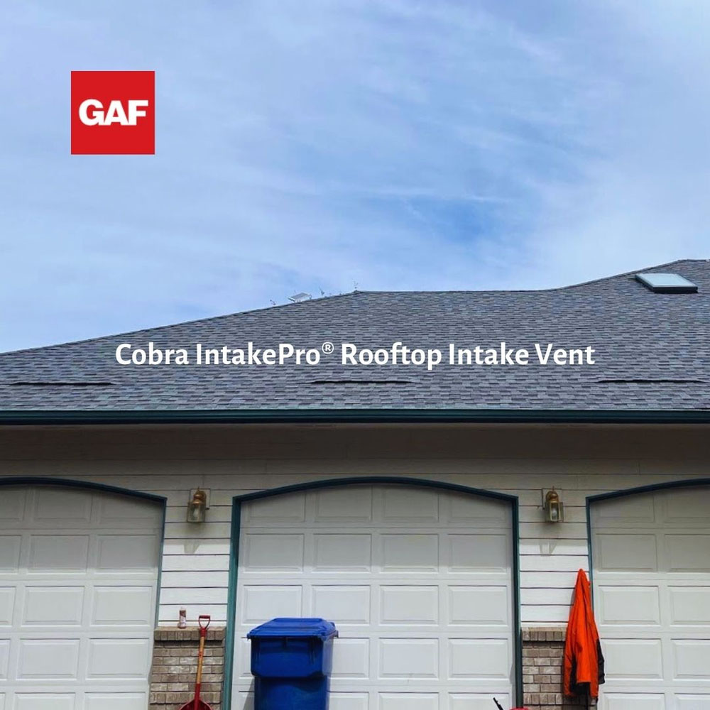 an example of proper roof ventilation in Oregon