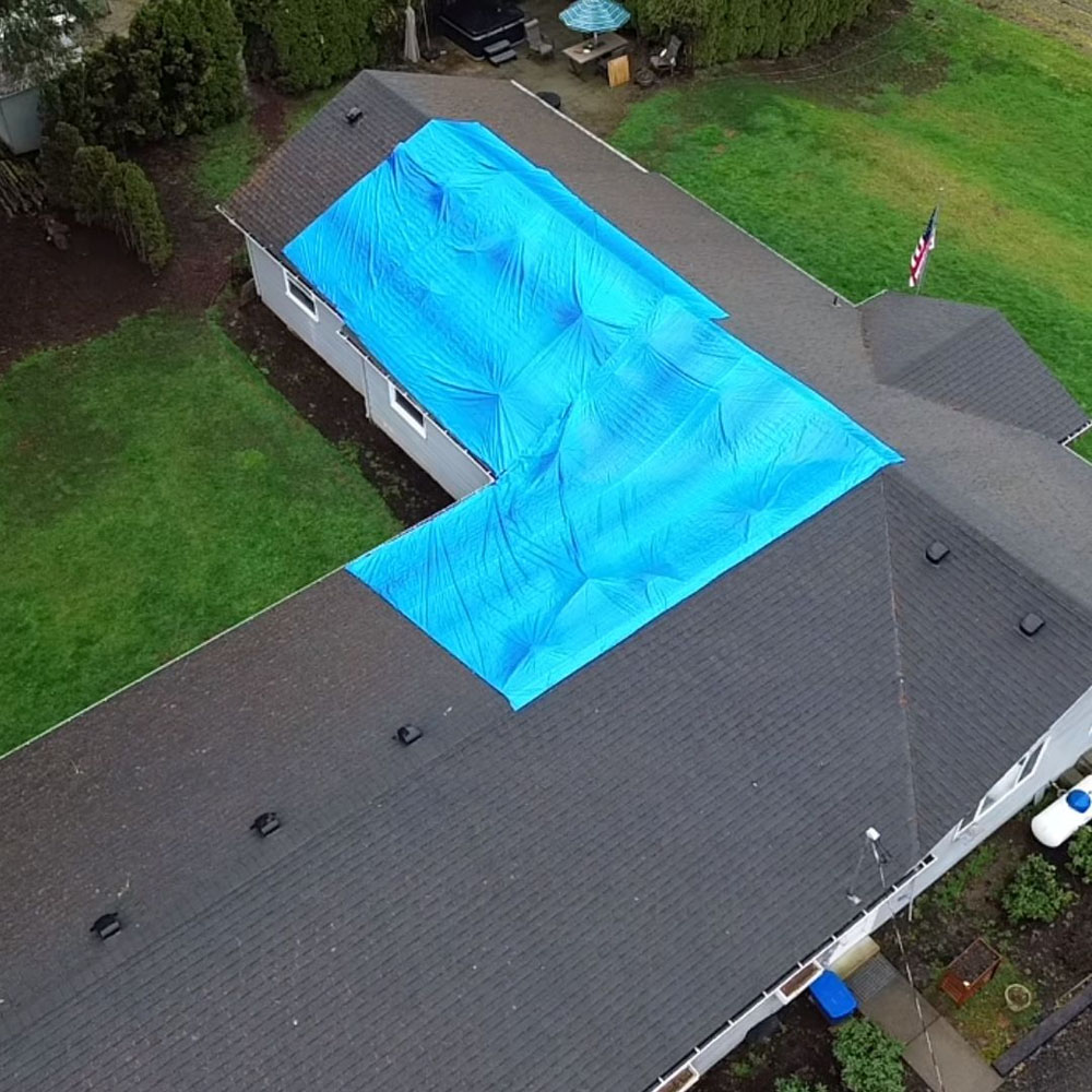 storm damage roof repair portland oregon