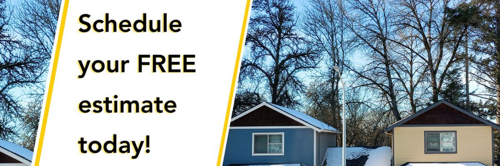 schedule your free estimate today for roof leak repairs
