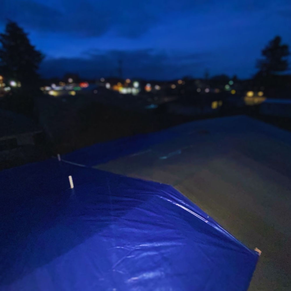 storm damage roof repair oregon coast
