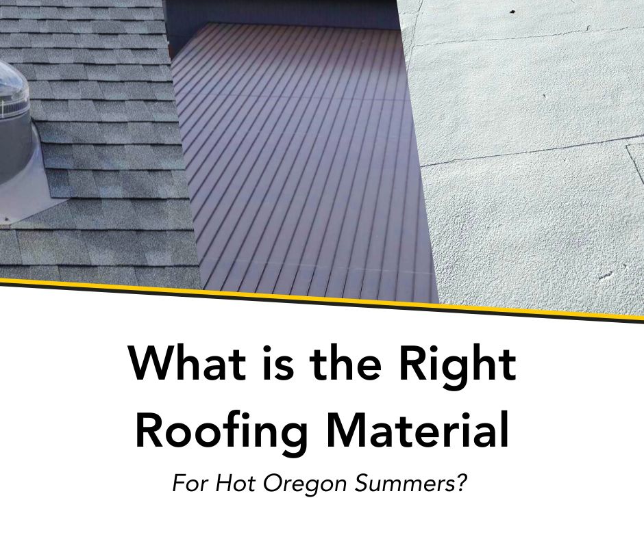 What is the Right Roofing Material - hot summers