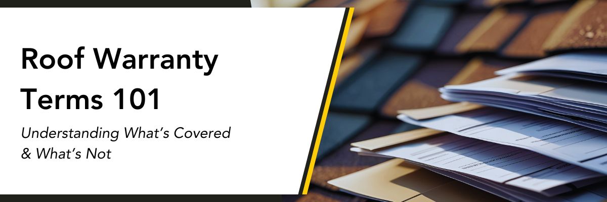 Roof Warranty Terms 101: Understanding What’s Covered & What’s Not in Your Roof Warranty