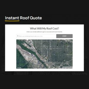 Roof price estimator