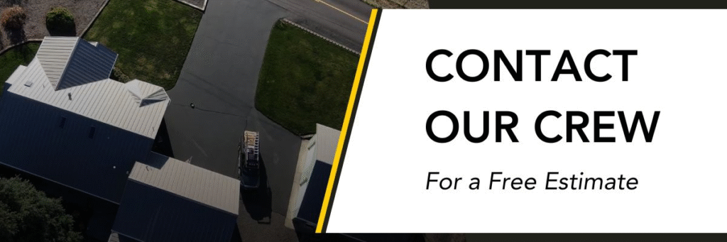 contact our crew for a free estimate on a metal roof