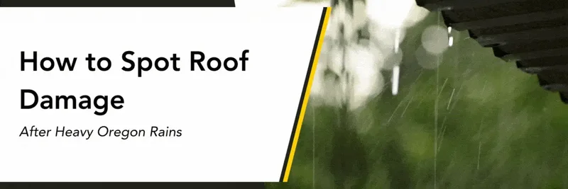 shingle roof damaged by heavy rain
