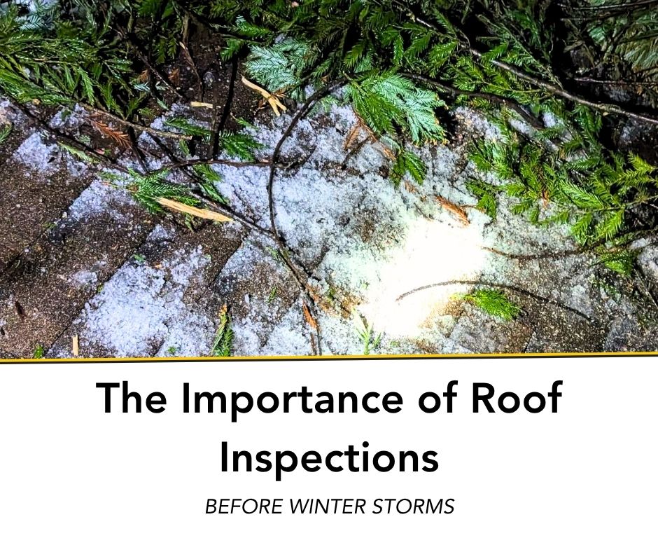 The Importance of Roof Inspections before winter storms
