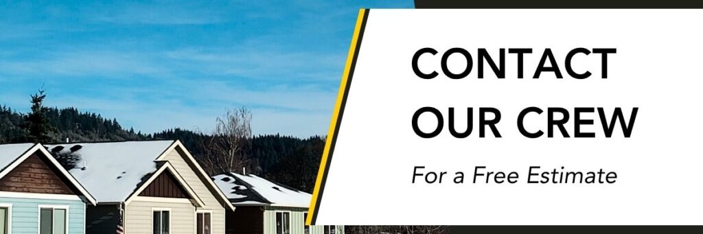 contact our crew for a free estimate before winter
