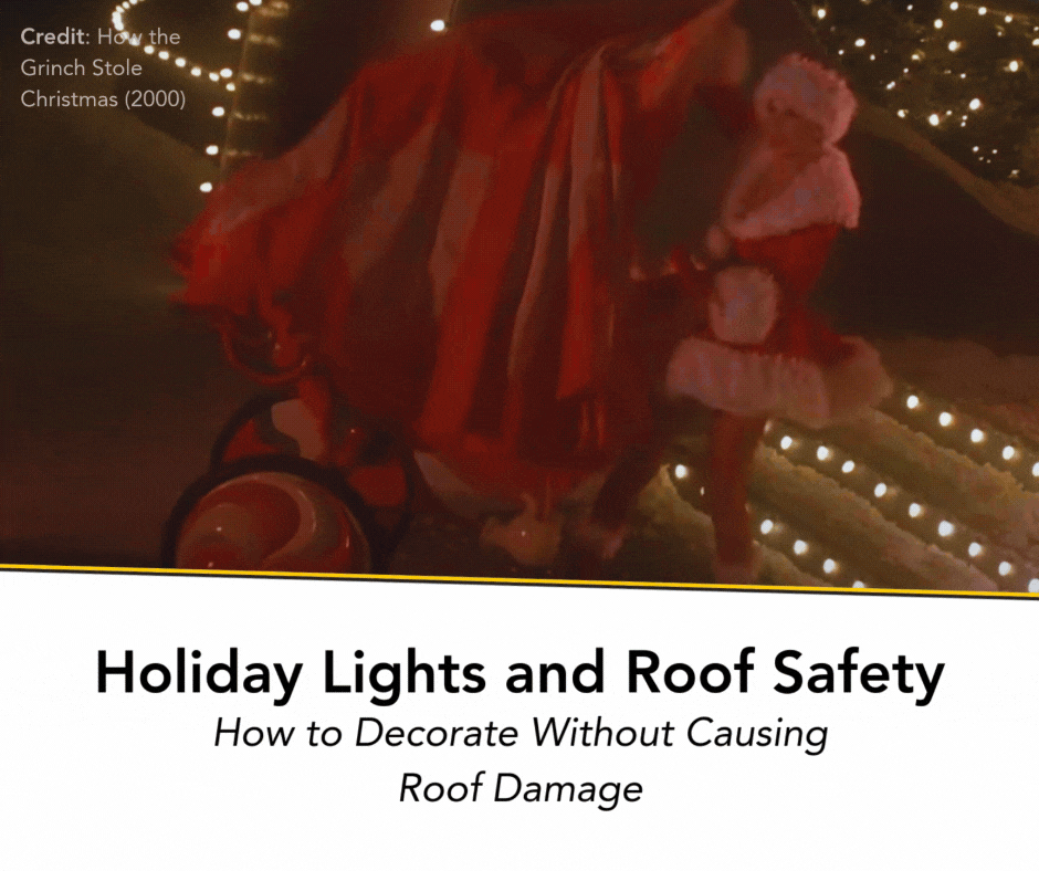 holiday lights and roof safety how to decorate without causing roof damage