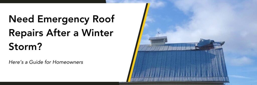 Emergency Roof Repairs After Winter Storms in Oregon