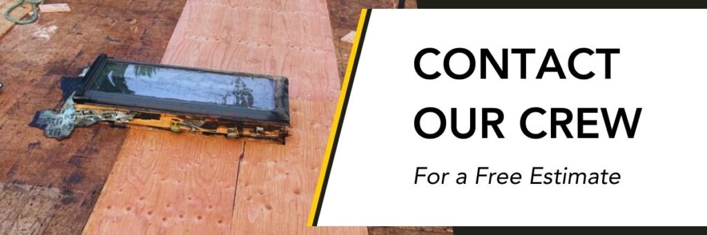 image shows a roof that has undergone roof rot repair salem oregon