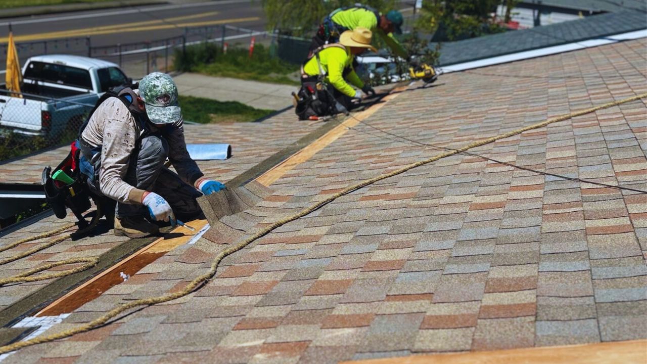 new GAF roof system installation